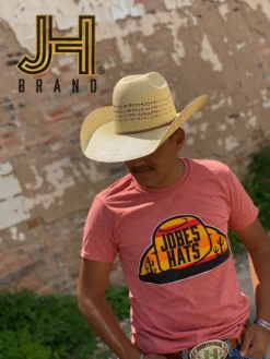 2020 Jobes Hats Straw Hat “Sunset Bangora” 4”1/4 Brim Dry Lex Sweat Band