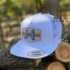 2020 Jobes Hats Trucker - All White Caramelo JH Patch (Limited Edition)