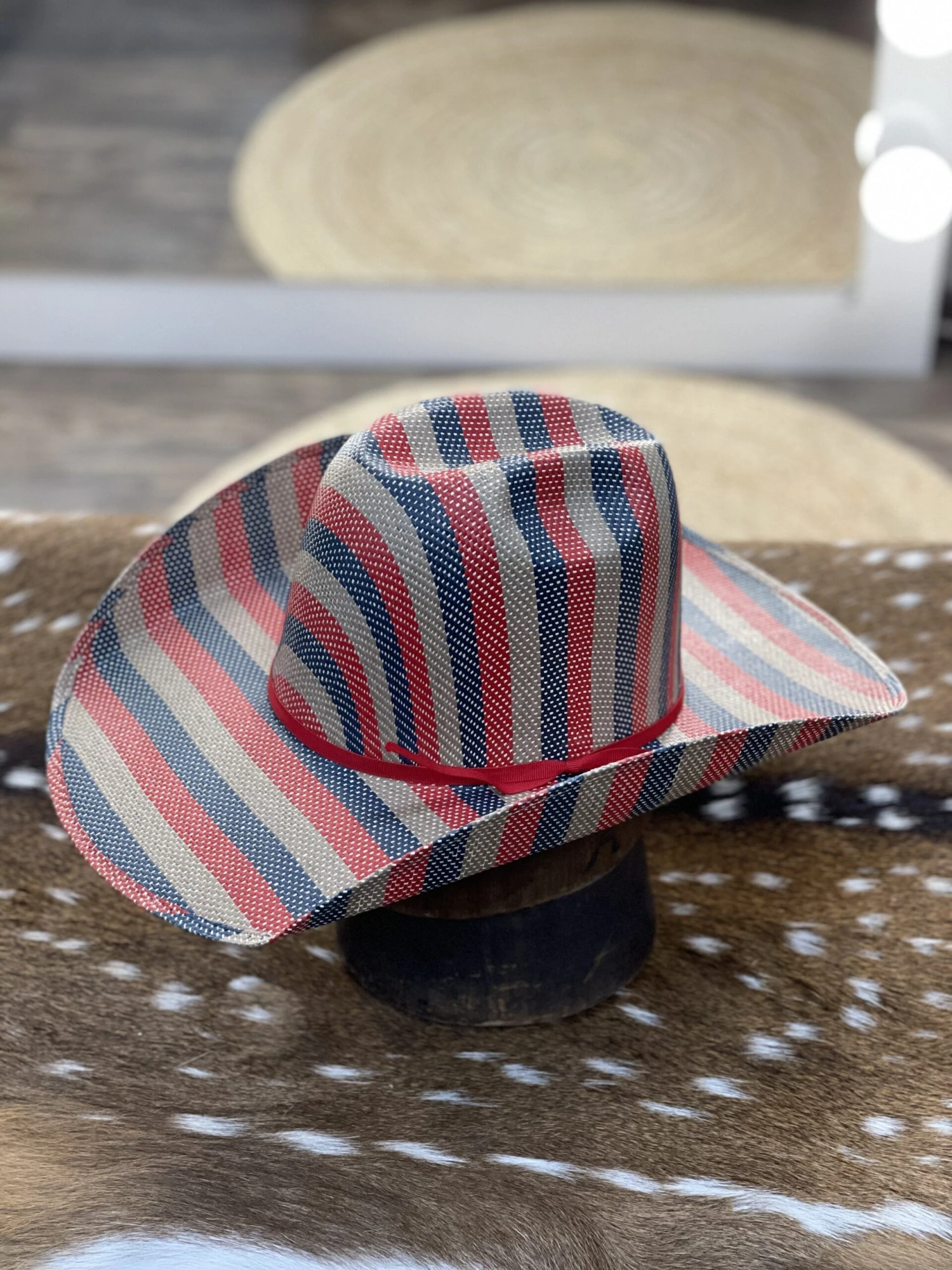 2020 Jobes Hats Straw “4th Of July” 4”1/4 Brim - Image 2