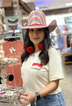 2020 Jobes Hats Straw “4th Of July” 4”1/4 Brim