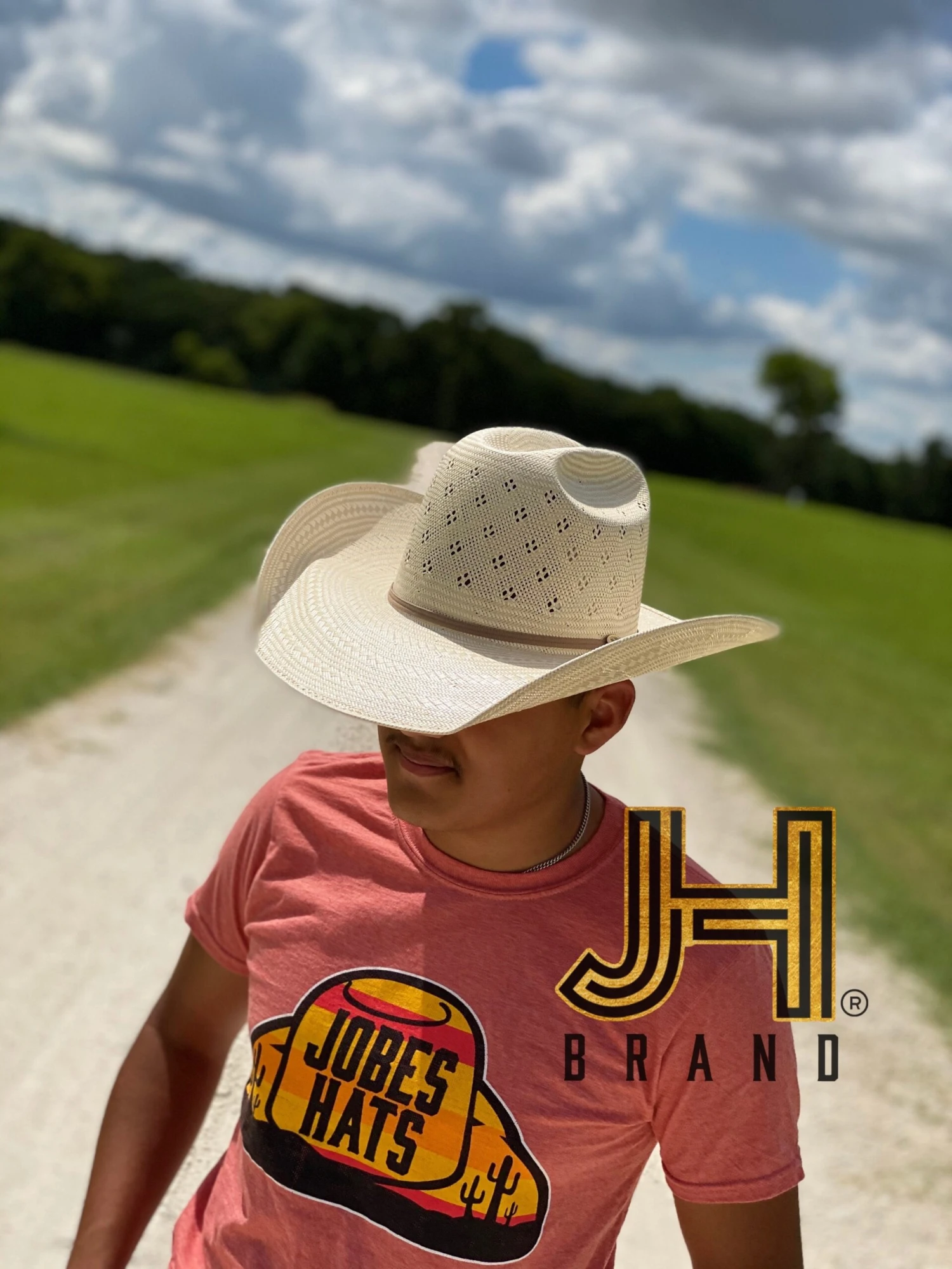 2020 Jobes Hats Straw Hat “Oso” 4” 1/4 Brim - Image 2