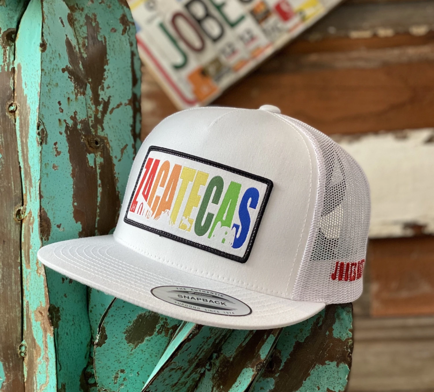 2020 Jobes Hats Trucker - All White Zacatecas Patch (Limited Edition)