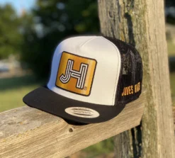 2020 Jobes Hats Trucker - White/Black Dynamize JH Patch