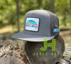 2021 Jobes Cap- All Grey Blue Cactus Sunset Patch