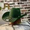 2022 JH Kids Wool Felt “Hunter Green” 3”3/4 Brim