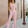 Lily Mauve Two Piece Pants Set