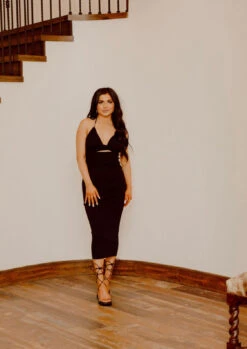 The Addison Black Dress