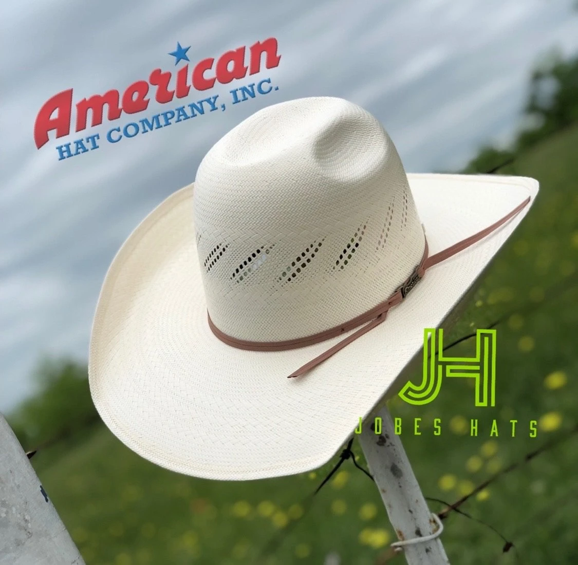 American Hat Co. 🇺🇸 #7900 R/O 4” 1/4 Brim