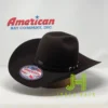 American Hat Co Felt 7X Black Cherry 4" 1/4 Brim