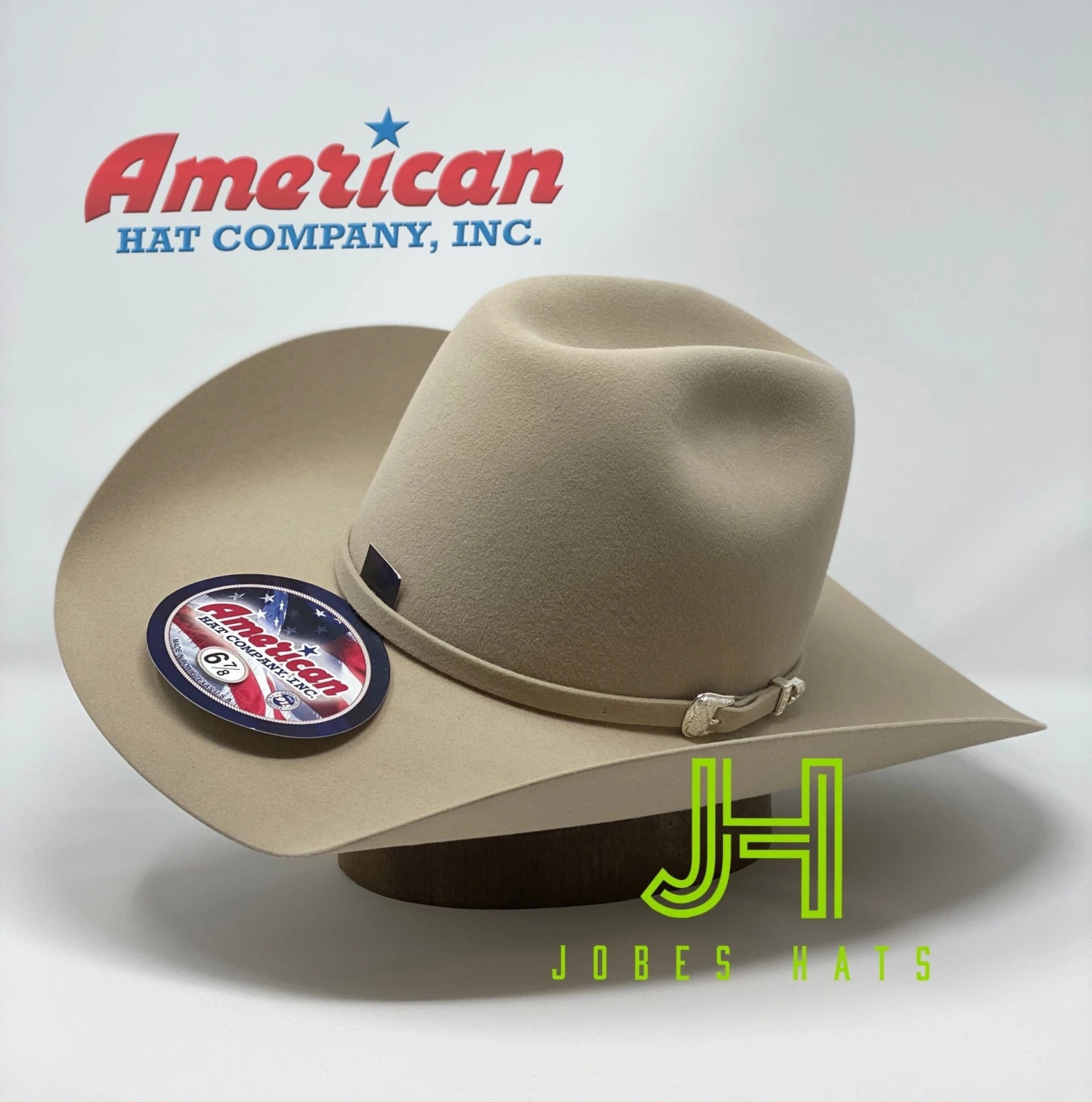 American Hat Co Felt 7X Silverbelly 4" 1/4 Brim