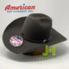 American Hat Co Felt 7X Steel 4" 1/4 Brim R/O