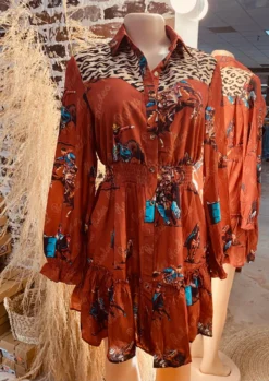 NEW! Sophie's Rust Dress