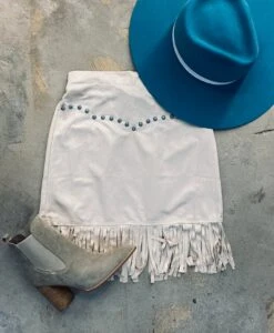 NEW! Marivel's White Skirt