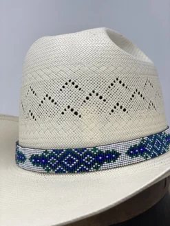 JH Handmade Beaded Hatband- #2