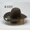 JH Kids Wool Felt “Chocolate” 3”3/4 Brim