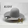 JH Kids Wool Felt “Silver Grey” 3”3/4 Brim