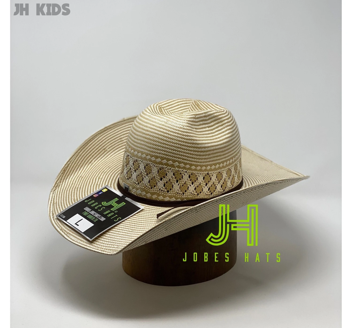 JH Kids Straw Hats- Caramelo