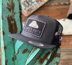 Jobes Hats Trucker - All Grey / Grey Hat Patch