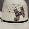 Jobes Hats - Patch/sticker Jumbo Aztec Grey/red/blue