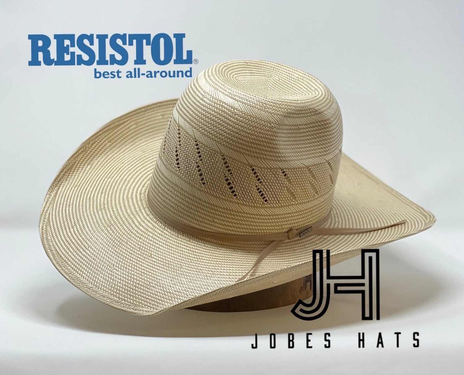 New 2020 Model Resistol Straw “Wheat Ridge” 4”1/4 Brim With DryLex Sweatband