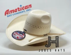 New 2020 Model American Hat Co. Straw #8400 R/O 4" 1/2 Brim