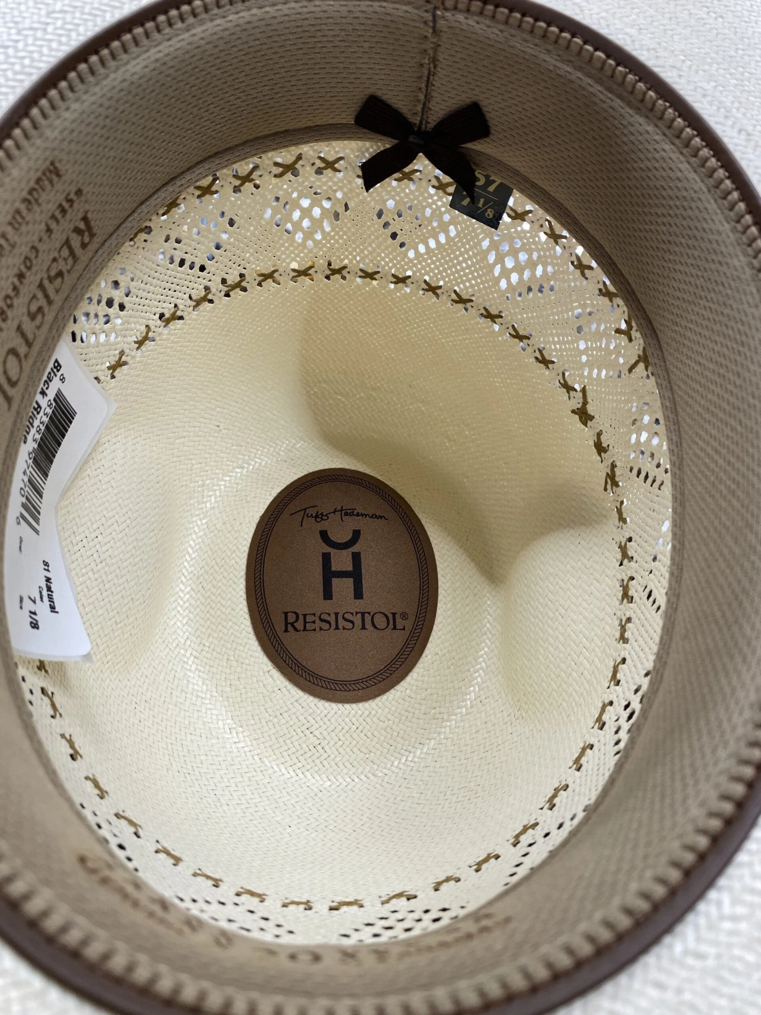 Resistol 2021 Model “Black Ridge” 4”1/4 Brim With DryLex Sweatband - Image 3