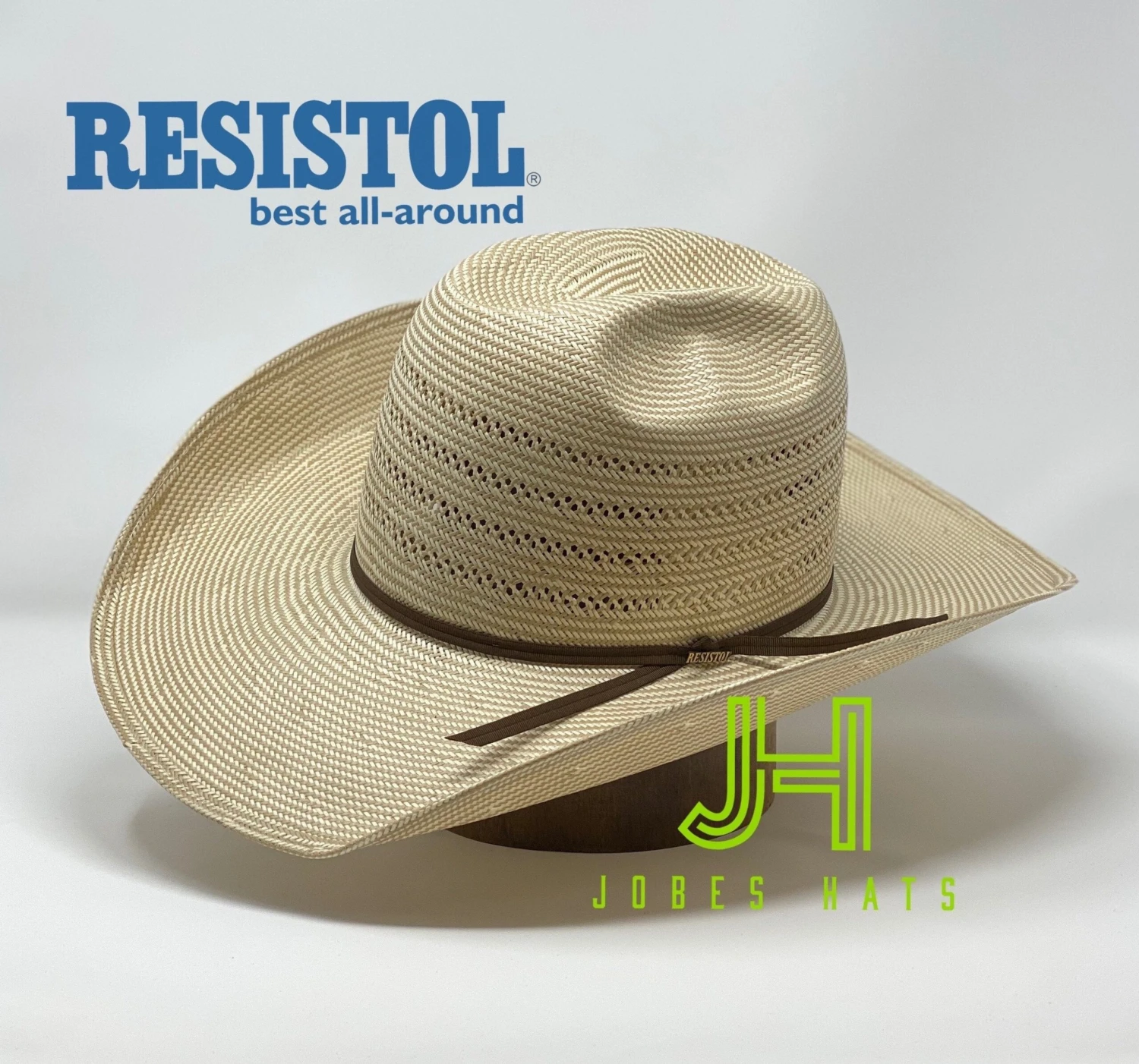 Resistol Straw 4 Corners 4”1/4brim