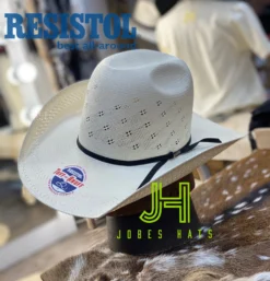 Resistol Straw Hat “Conley” 4” Brim.