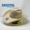 Resistol Straw Twin V L/O 4”1/4 Brim