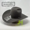 Rodeo King Felt 7X Charcoal 4" 1/4 Brim 6" Crown