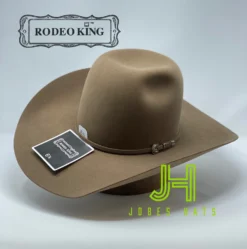 Rodeo King Felt 7X Pecan 4" 1/4 Brim 6” Crown