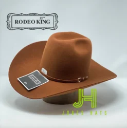 Rodeo King Felt 7X Rust 6” Crown 4" 1/4 Brim