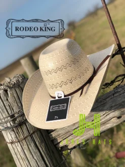 Rodeo King Straw - “Prime Time “ 4”1/4 Brim