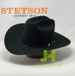 Stetson 100X El Presidente Black 5" Crown 4" Brim