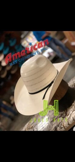 American Hat 🇺🇸 #7410 L/O 4” 1/4 Brim 2 Cord Black Band