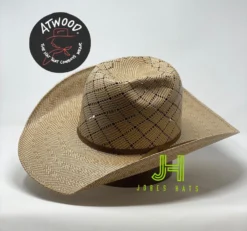 Atwood Straw “Northside” Open Crown 4”1/4 Brim