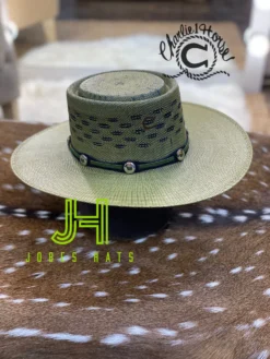 Charlie One Horse Straw “Palm Beach” 3”3/4 Brim