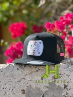 2023 Jobes Hats All Black Pink Arrow Patch