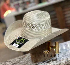 2022 Jobes Hats Straw Hat “Caramelo” 4”1/4 Brim (Comes Open And Flat)