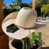 JH Straw Hat “Hay ” 4”1/4 Brim