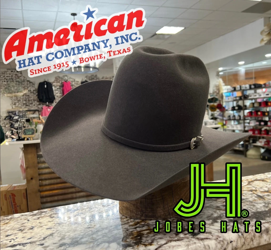 American Hat Co Felt 10X Steel 7” Tall Crown 4" 1/4 Brim - Image 2