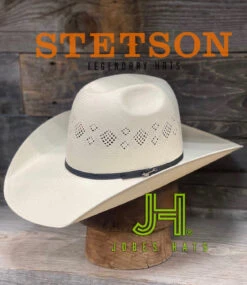 RESISTOL Stetson Straw “Riverview” 4”1/4 Brim