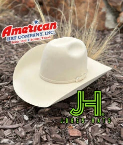 American Hat Co Felt 7X Bone 4" 1/4 Brim