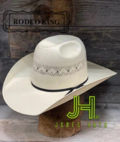 Rodeo King Straw - “High Point “ 4” Brim