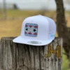 New 2022 Jobes Trucker Cap- All White JH Candy Patch