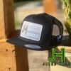 2022 Jobes Hats Trucker -All Black Team Jobes White Patch