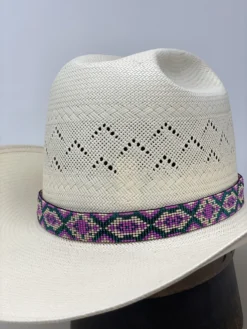 JH Handmade Beaded Hatband- #22
