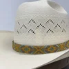 JH Handmade Beaded Hatband- #7