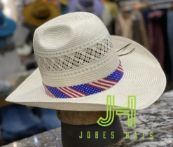 JH Wide Handmade Beaded Hatband- #W3 USA 🇺🇸