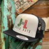 Jobes Hats Trucker - White And Black Tricolor / Mexico Flag